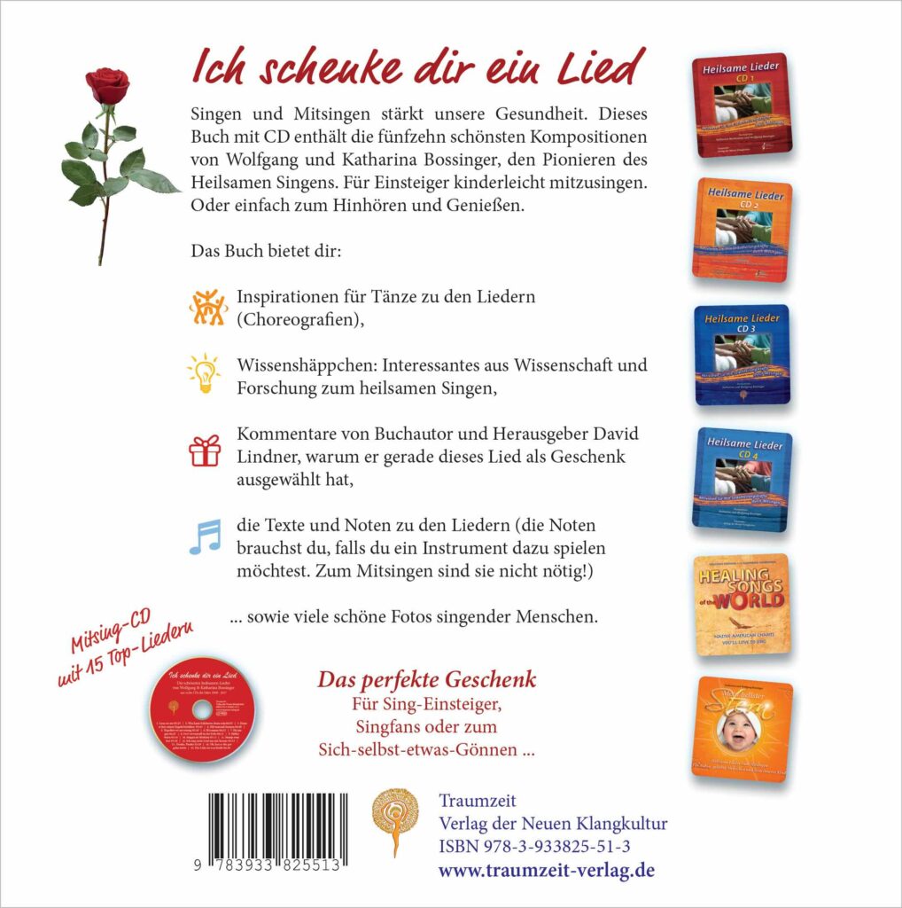 Ich Schenke Dir Ein Lächeln Ich schenke dir ein Lied (CD mit Buch) – Traumzeit.Online